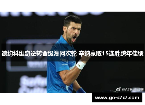德约科维奇逆转晋级澳网次轮 辛纳豪取15连胜跨年佳绩